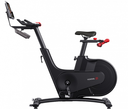 Велотренажер YESOUL Smart Spinning bike V1 черный - 1